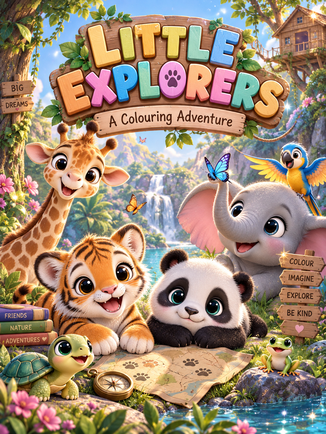 Capa do livro Little Explorers