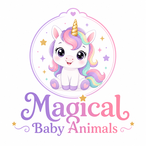 Logo Magical Baby Animals